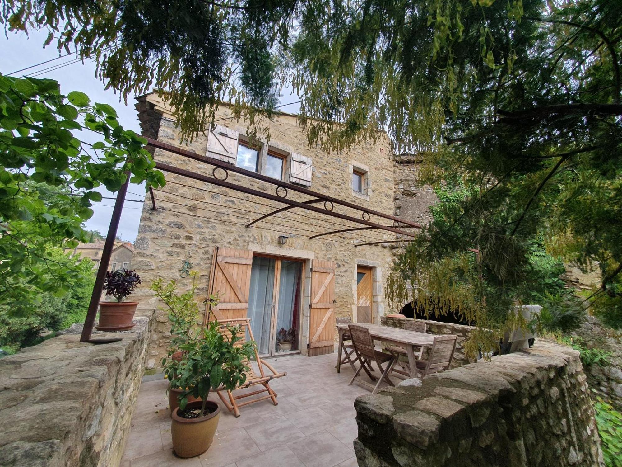 Gite Les Tilleuls Villa Saint-Montan Exterior foto